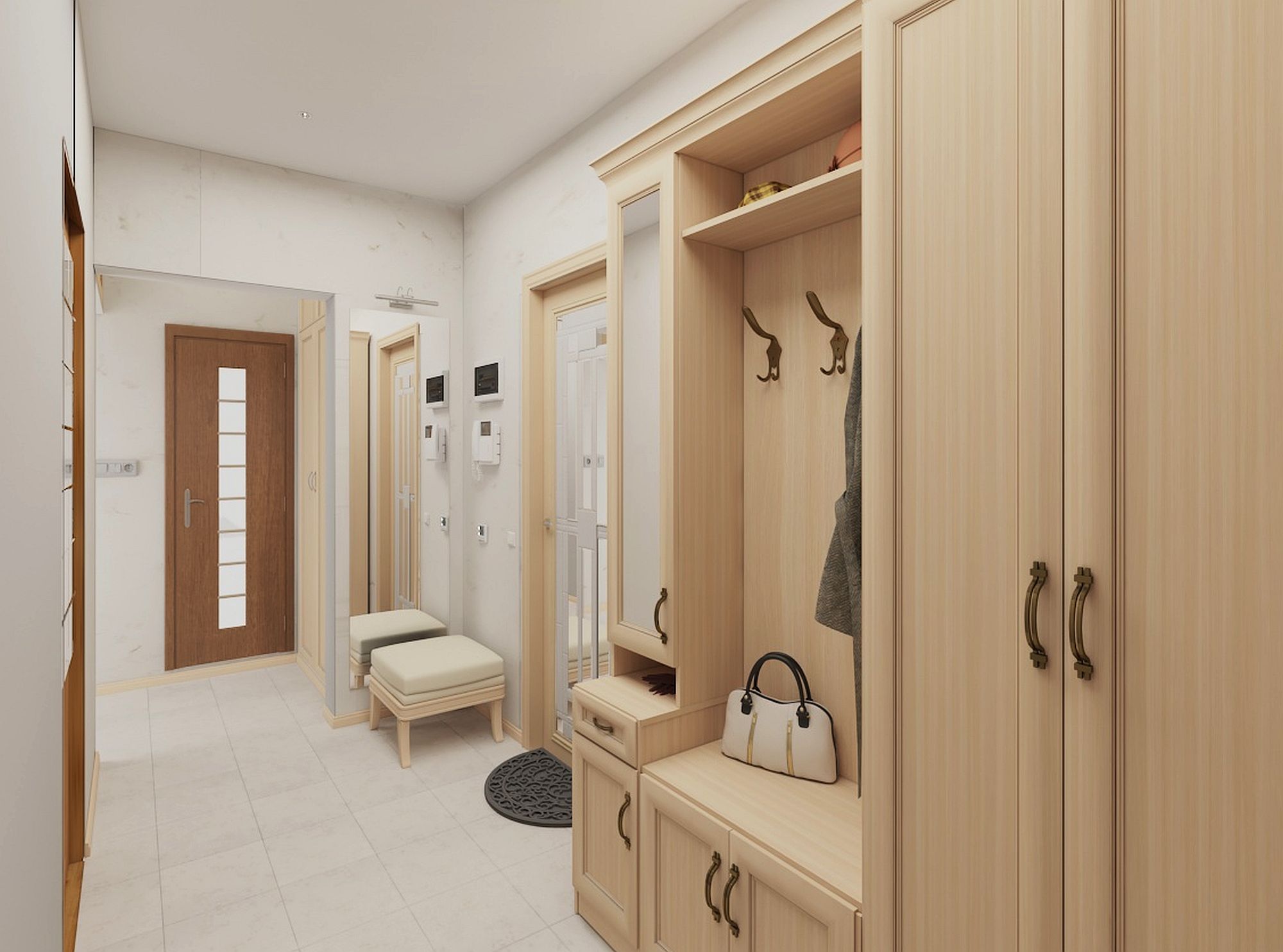 hallway hallway in 3d max vray 3.0 image