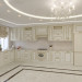 Küche, Wohnzimmer in 3d max corona render Bild
