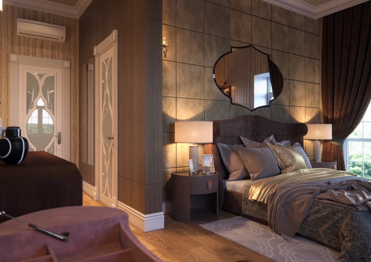 Dormitorio imagen de Dormitorio en 3d max corona render
