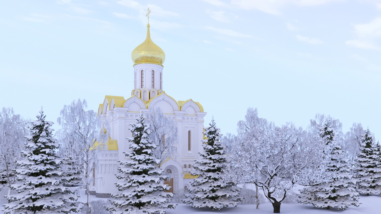 Winter's tale Winter's tale in 3d max vray 3.0 image
