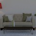 Sofa in 3d max mental ray image