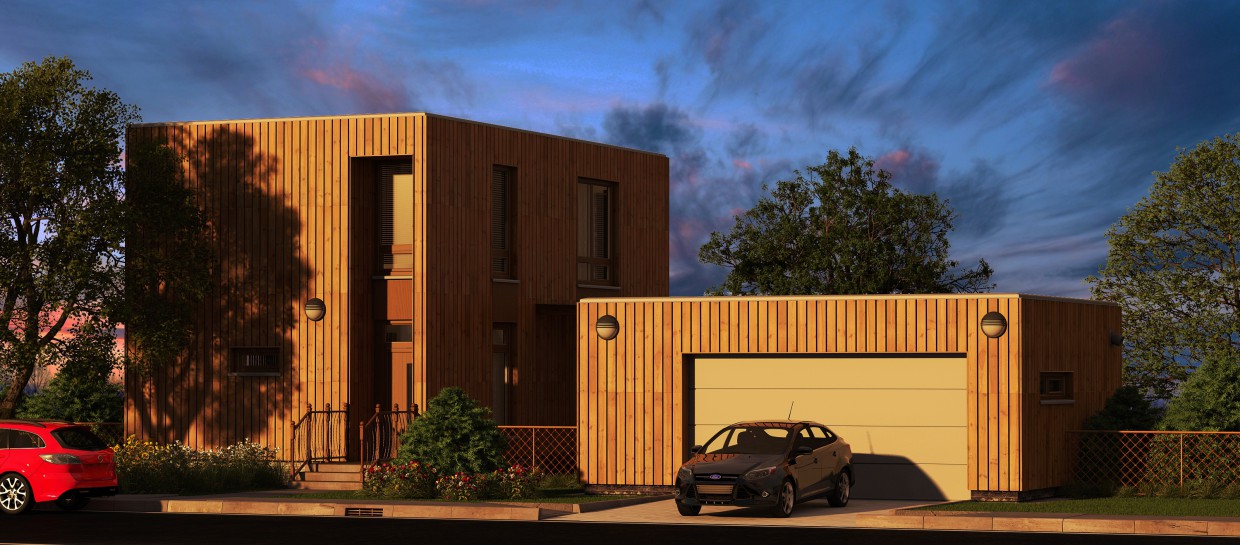 casa privada imagen de casa privada en 3d max vray
