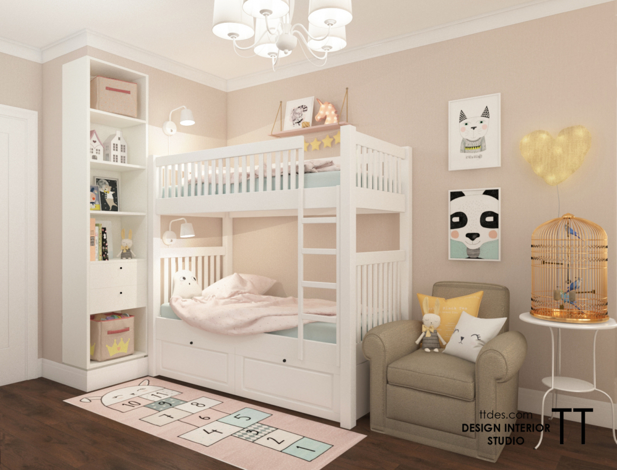 I bambini a Mosca in 3d max vray 2.5 immagine
