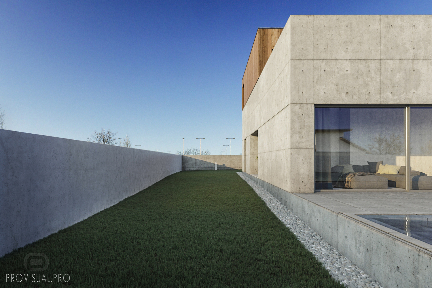 House in avana in 3d max corona render image