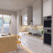 Візуалізувати кухні студія з меблями від IKEA в 3d max corona render зображення