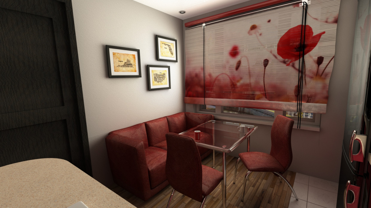 Interior in Cinema 4d vray 3.0 image