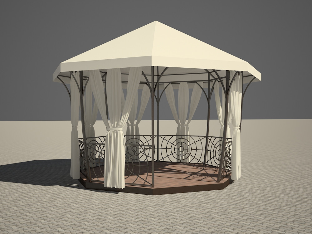 Alcove Alcove in 3d max vray 2.5 image