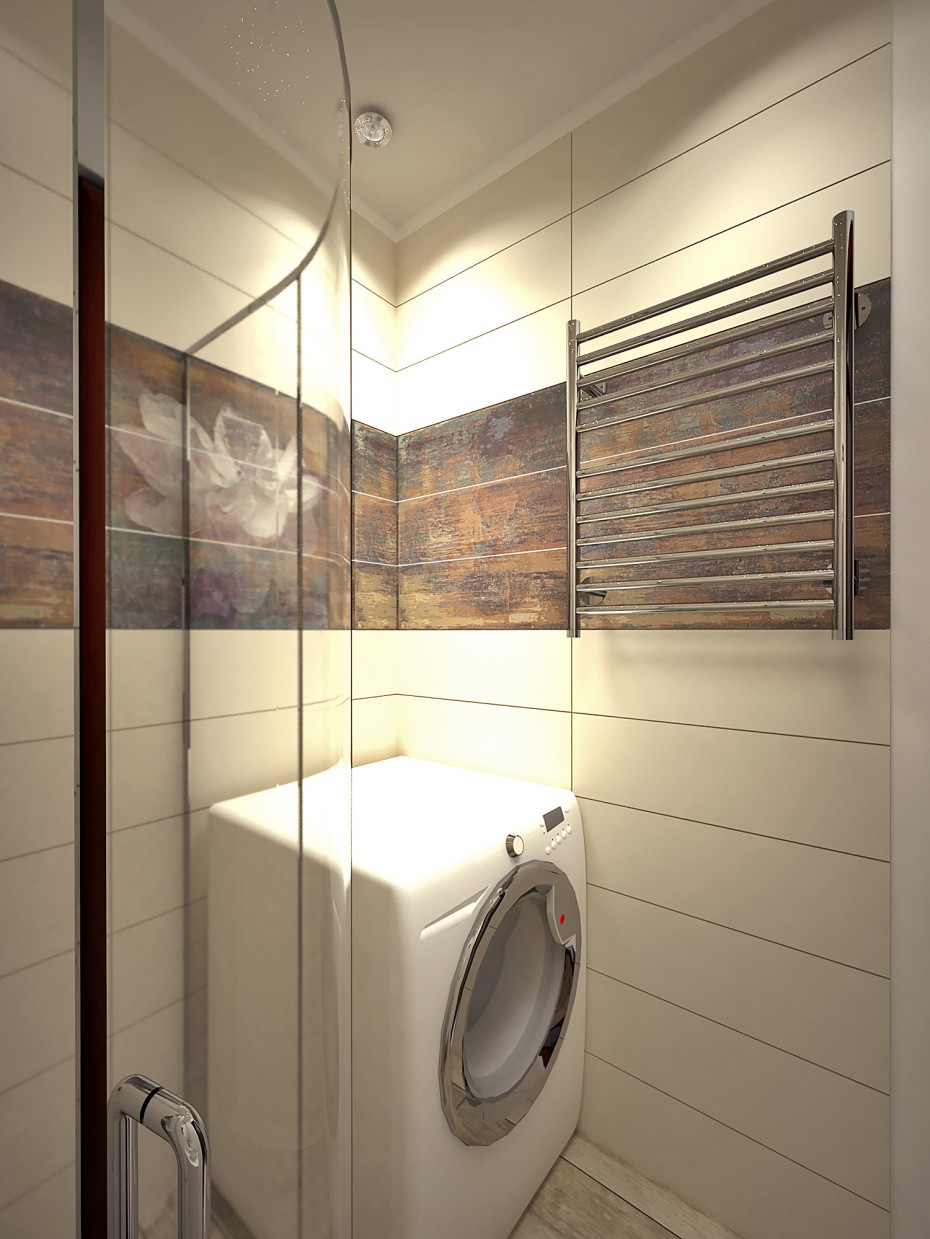 Bathroom with tiles Paradyz Bathroom with tiles Paradyz in 3d max vray image