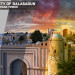 City of Balasagun and Burana tower - artist's reconstruction. in 3d max vray 3.0 image