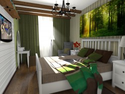 Bedroom for a young couple