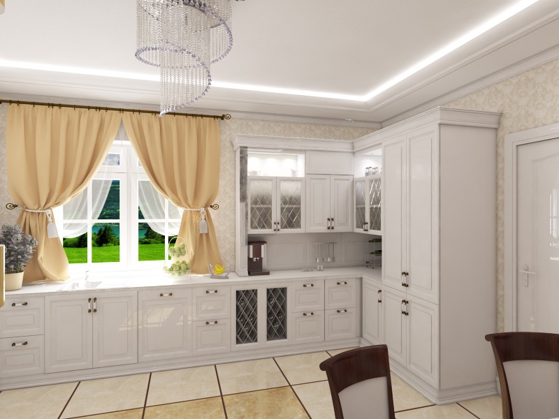 Kitchen Kitchen in 3d max vray image