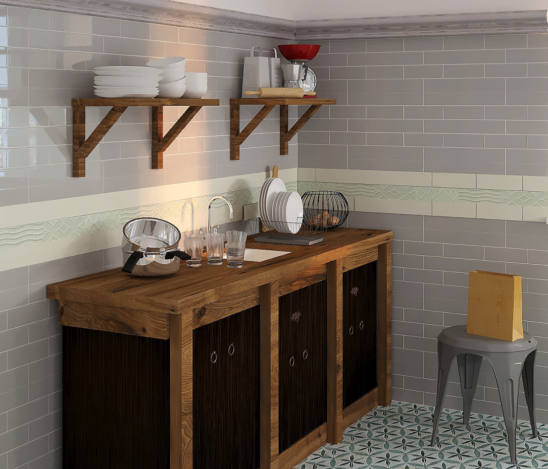 Кухня в 3d max corona render изображение