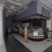 Shop at a gas station 3 in 3d max vray image