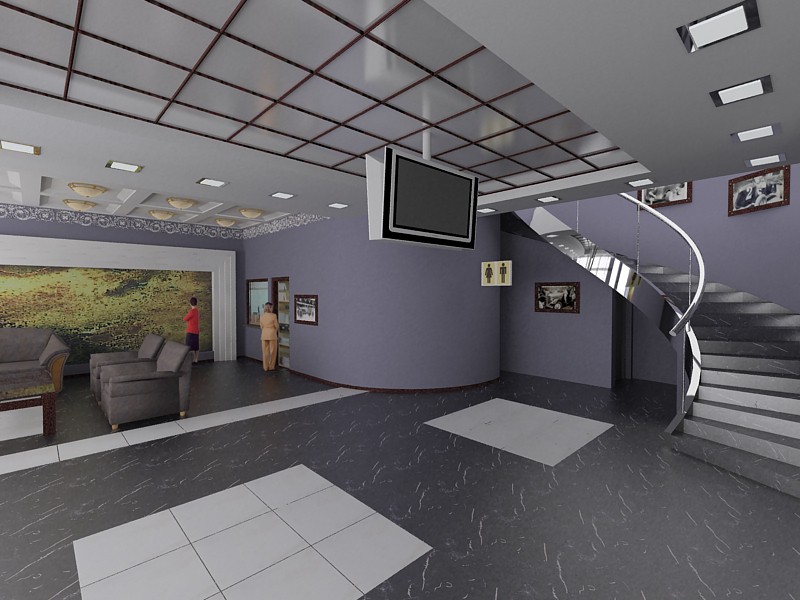 Кафе на заправці 3 Кафе на заправці 3 в 3d max vray зображення
