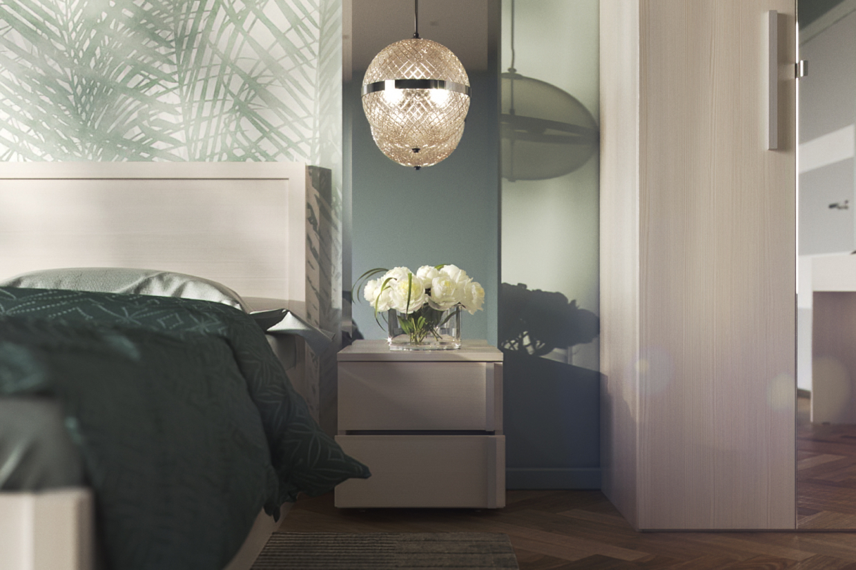 BAUHAUS furniture collection in 3d max corona render image