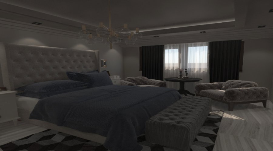 imagen de Dormitorio en 3d max vray 5.0