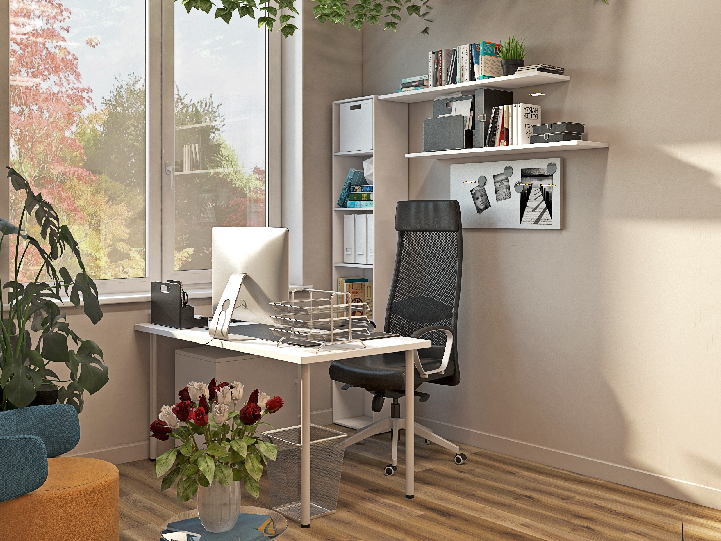 Psychologist's office in 3d max vray 3.0 image