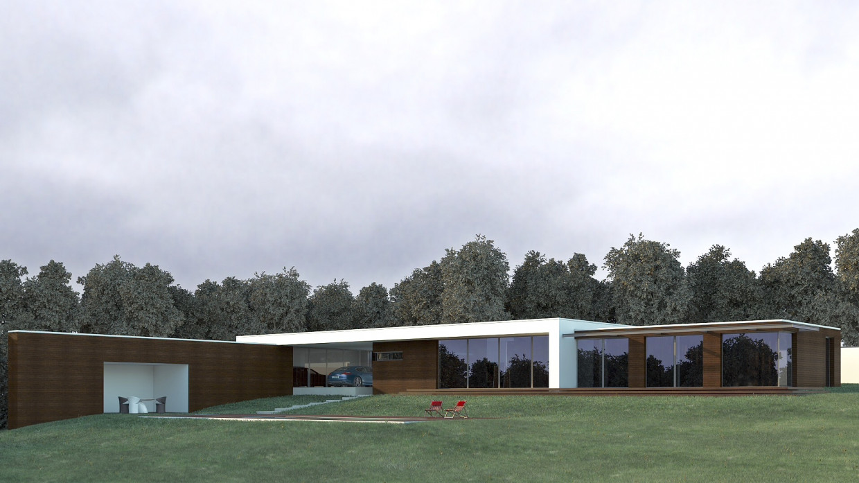 weekend House in 3d max vray 3.0 image