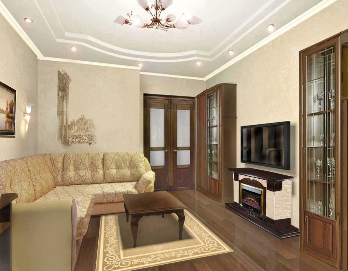 квартира квартира в 3d max vray зображення