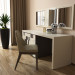 Görselleştirme bir resepsiyon ve bir tuvalet Masası in 3d max corona render resim