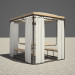 Альтанка в 3d max 3d візуалізація проекту Альтанка в 3d max, рендер vray 2.5 від inna_s