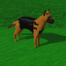 A bit weird dog in Blender blender render image