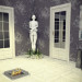 Le couloir dans les tons sombres dans 3d max vray image