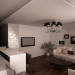 Living Room in 3d max vray image