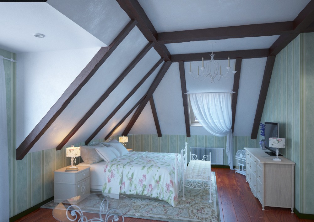 Классическая спальня 2 Corona Классическая спальня 2 Corona в 3d max corona render изображение