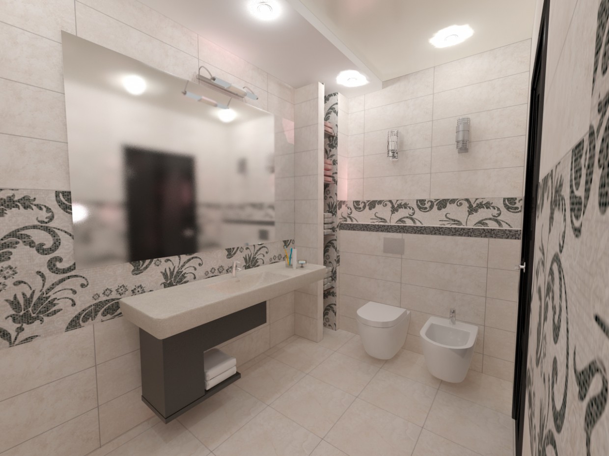 WC WC in 3d max vray image