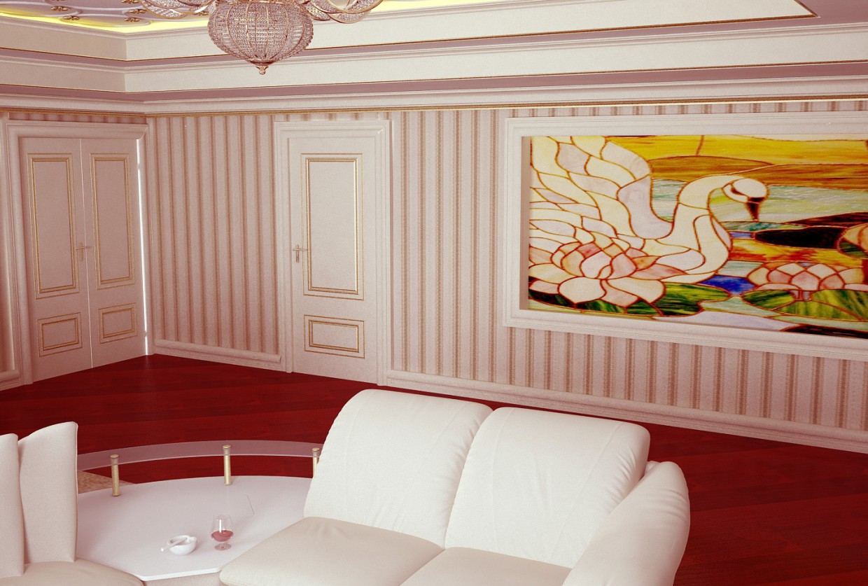 Living Room Living Room in 3d max vray image