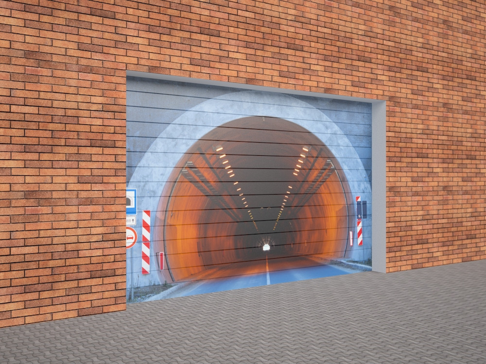 Sectional garage doors Sectional garage doors in 3d max vray 2.5 image
