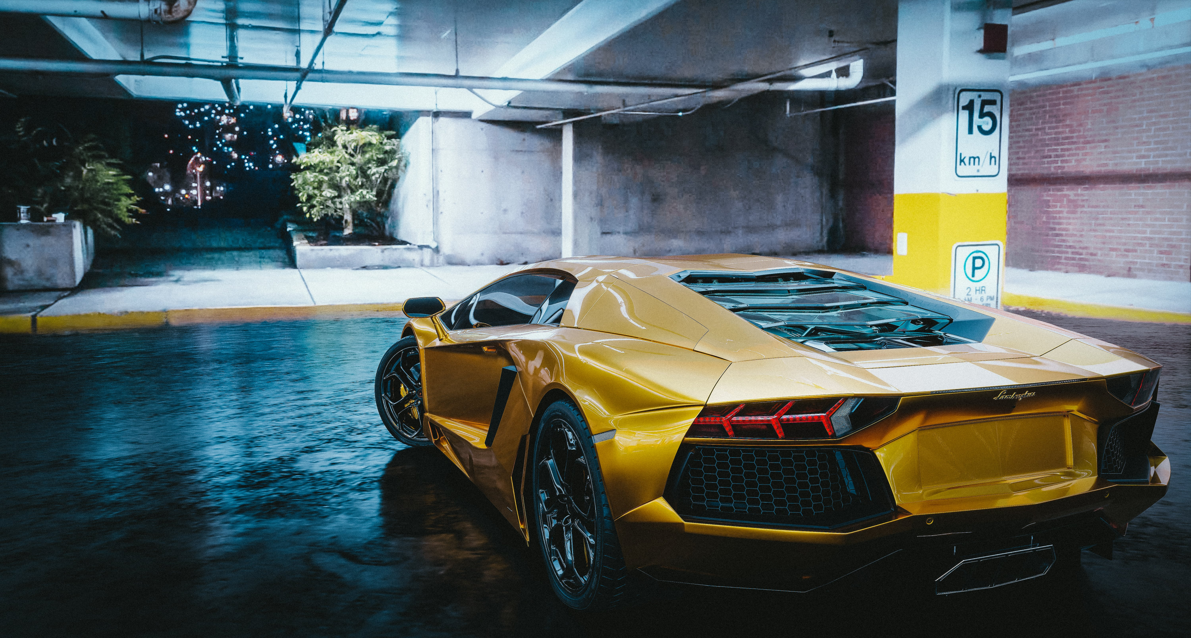 imagen de Lamborghini Aventador en Blender cycles render