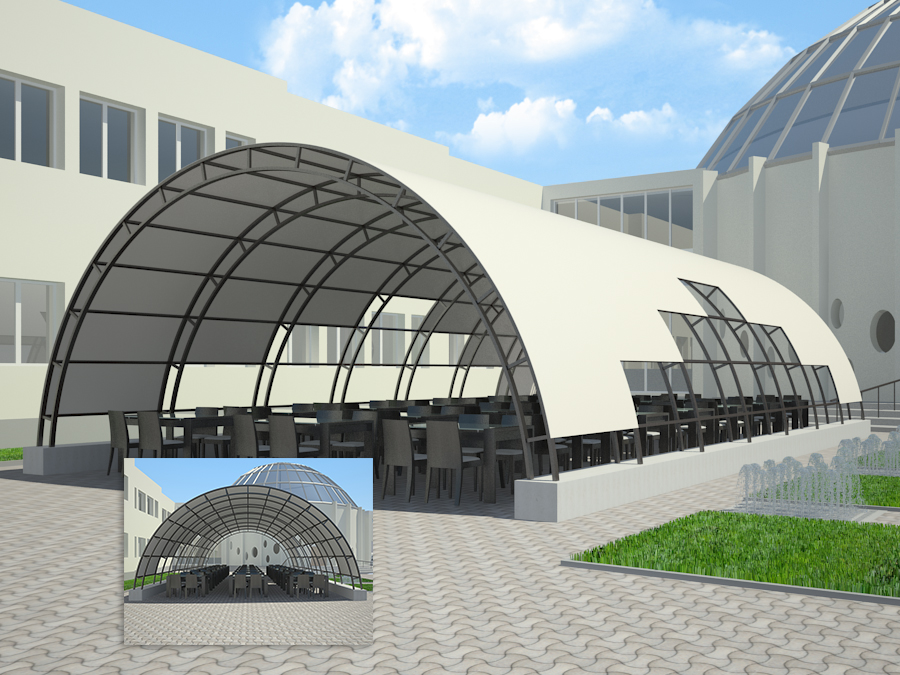 Shell Shell in 3d max vray 2.5 image