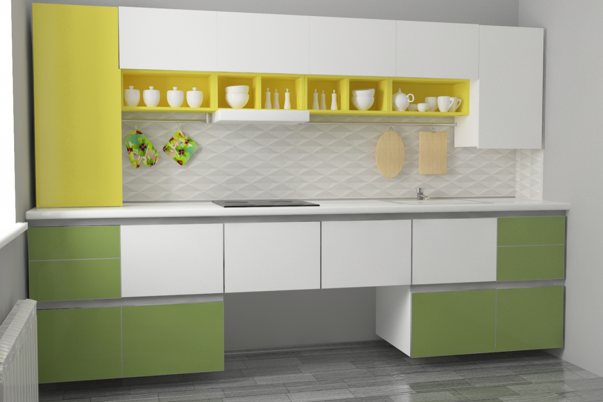 La mia nuova cucina in 3d max vray 3.0 immagine