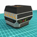 विज्ञान- Fi बॉक्स 02 Blender corona render में प्रस्तुत छवि