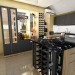 Bar e cucina in ArchiCAD Thea render immagine