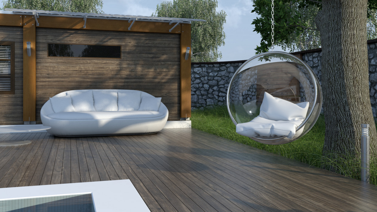 imagen de Bola en 3d max vray 3.0