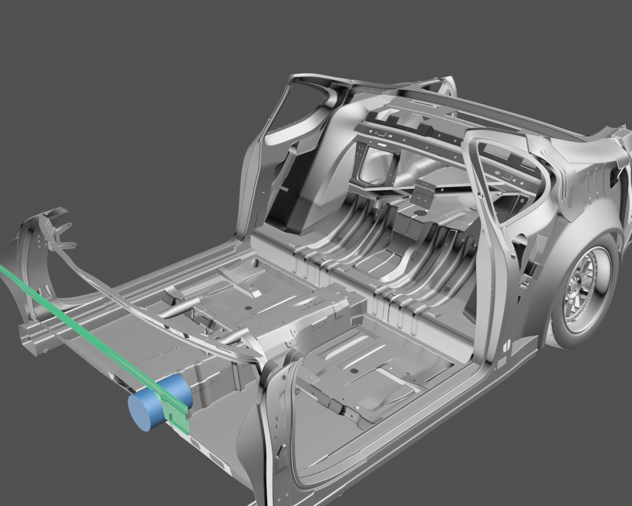 होंडा प्रीलूड थर्स्टन 3d max vray 3.0 में प्रस्तुत छवि