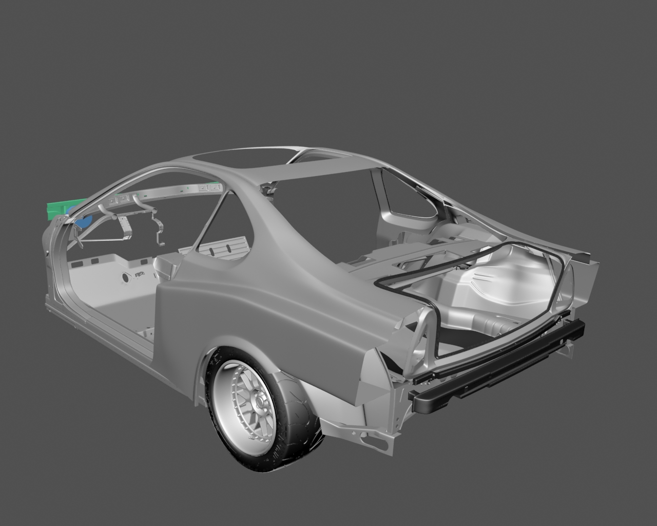 Honda Prelude Thurston in 3d max vray 3.0 resim