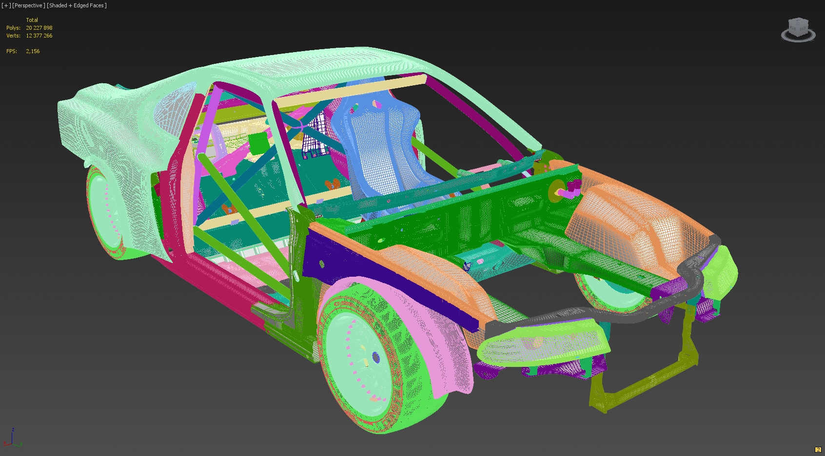 Honda Prelude Thurston in 3d max vray 3.0 resim