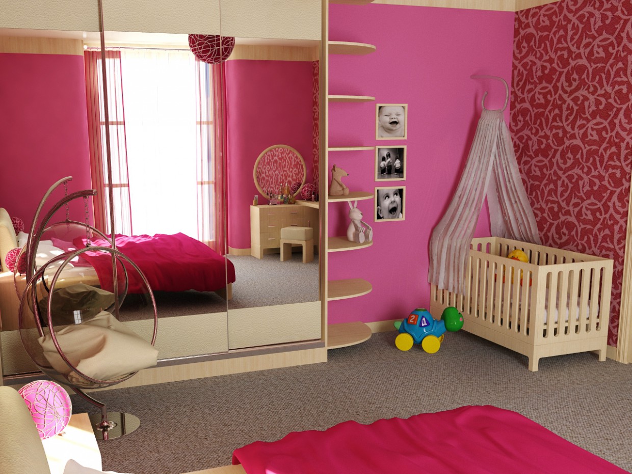 Diseño de dormitorios. Proyecto de tesis. imagen de Diseño de dormitorios. Proyecto de tesis. en 3d max vray