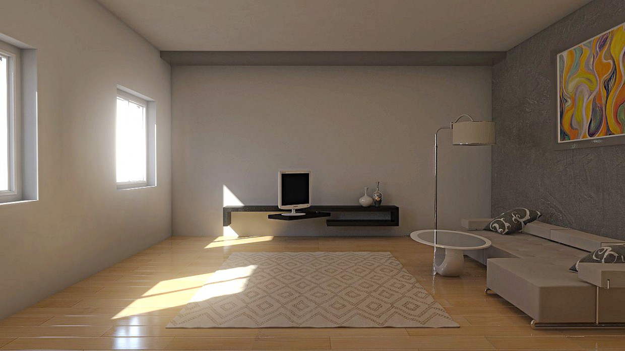 Sejour in 3d max mental ray Bild