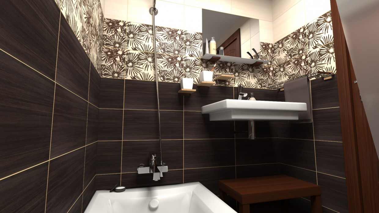Cuarto de baño imagen de Cuarto de baño en 3d max vray