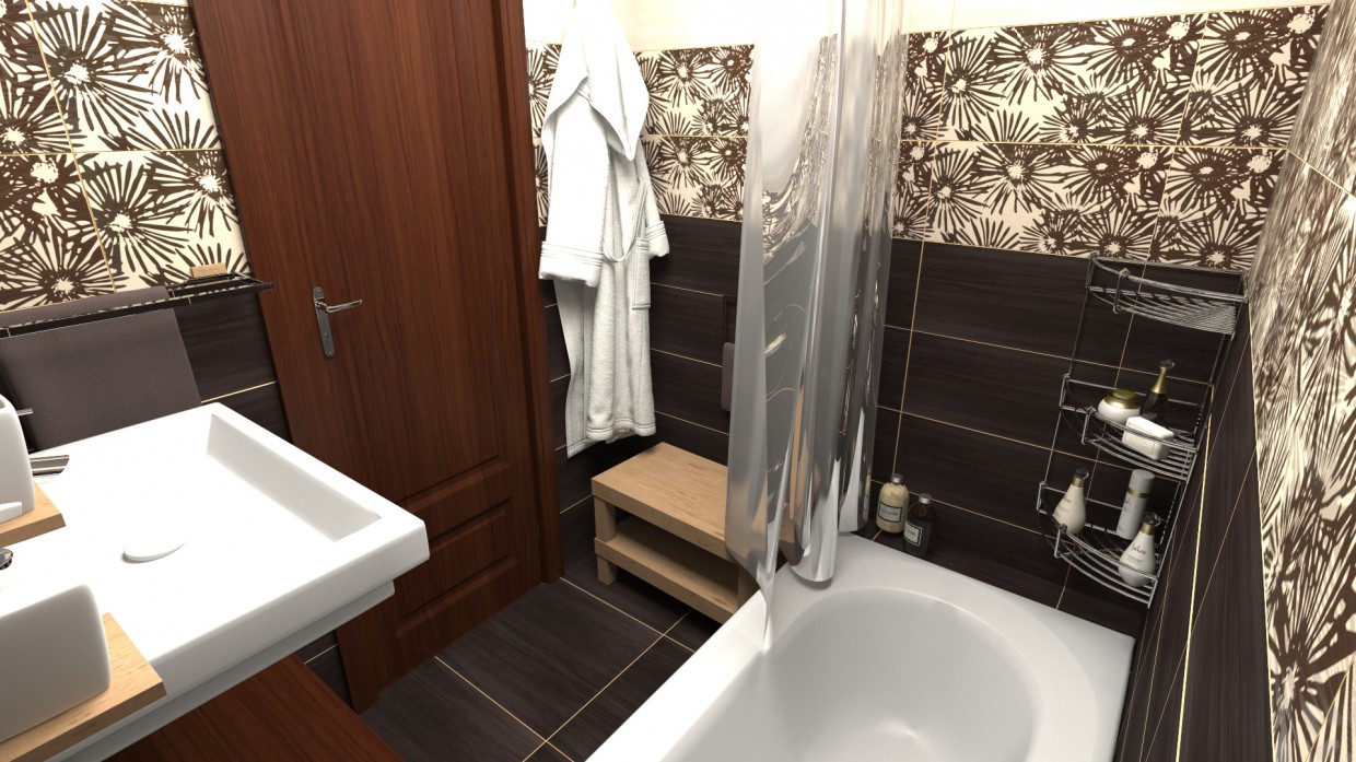Cuarto de baño imagen de Cuarto de baño en 3d max vray