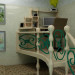 Quarto combinado em 3d max vray imagem