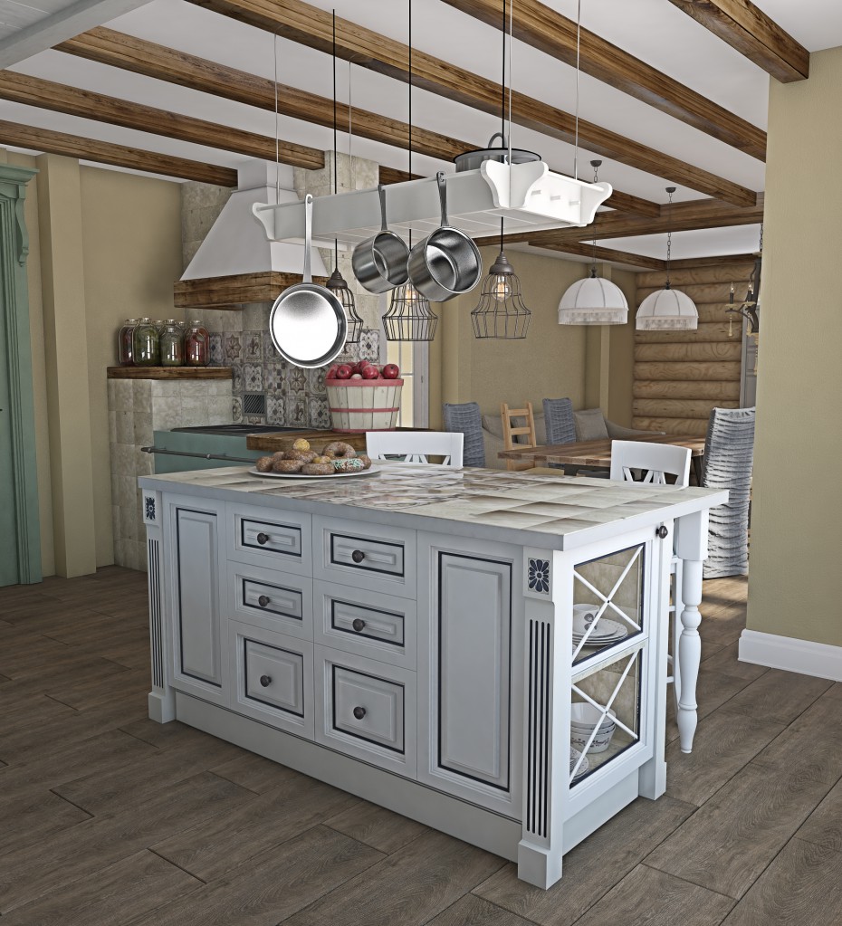 Котедж в Браславі Котедж в Браславі в 3d max vray зображення