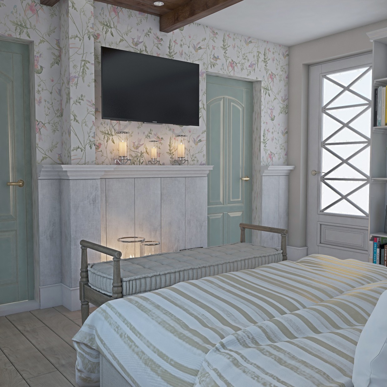 Котедж в Браславі Котедж в Браславі в 3d max vray зображення
