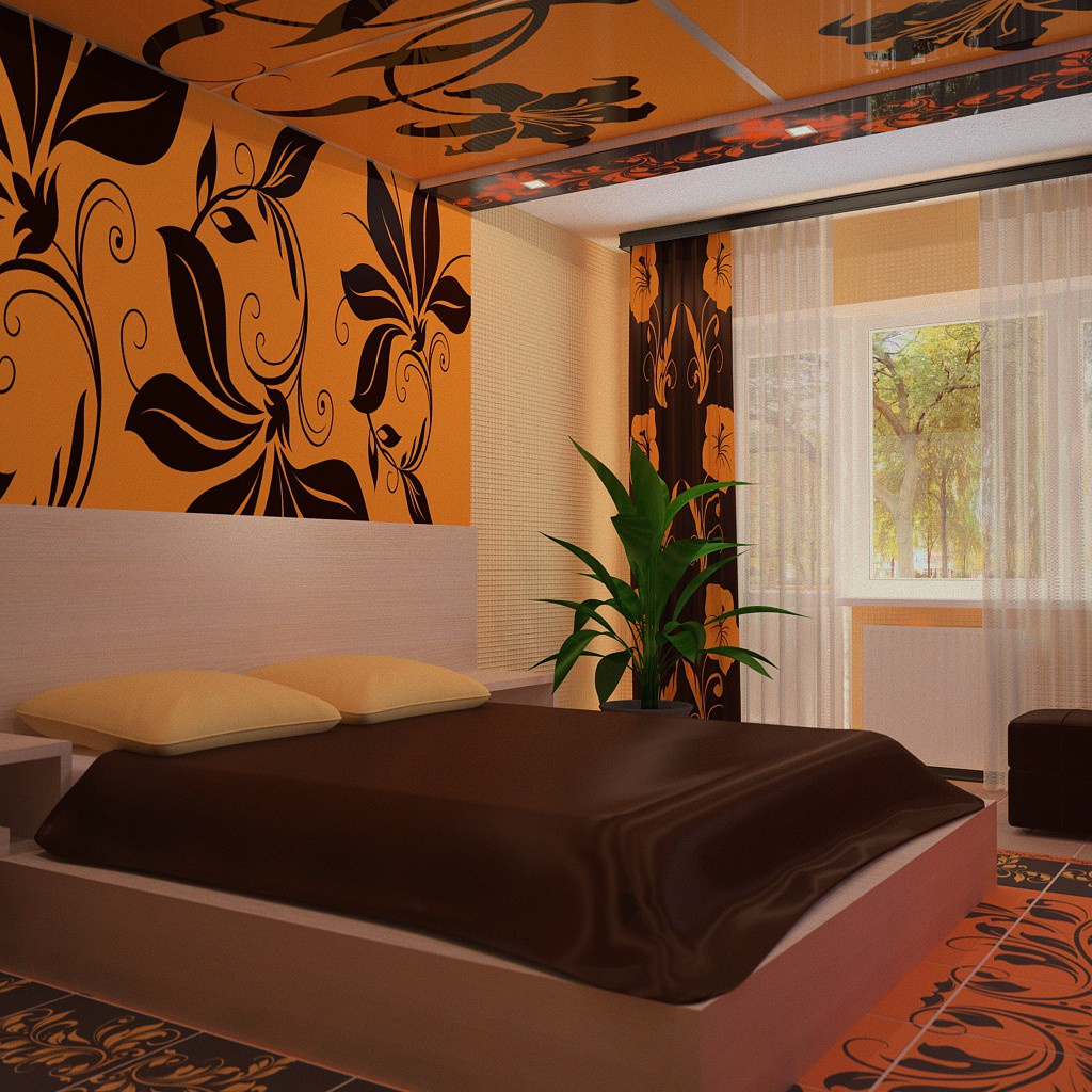 Bedroom "Beautiful Summer" Bedroom "Beautiful Summer" in 3d max vray image