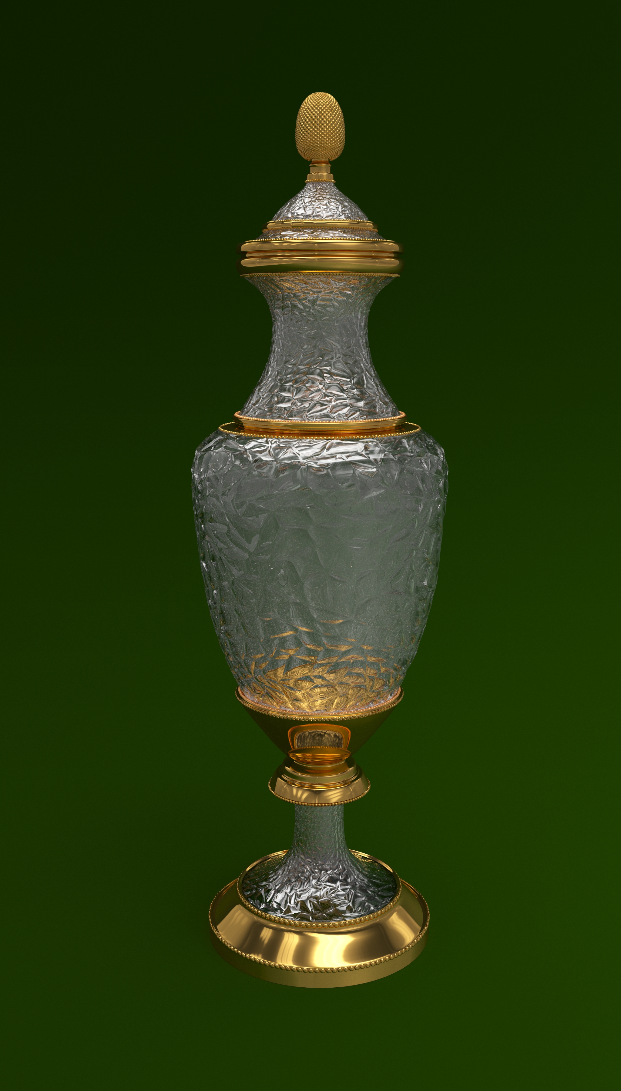 Vase in 3d max corona render Bild